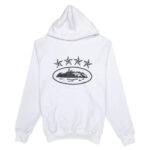 Corteiz 4starz Alcatraz Sudadera Con Capucha Blanca