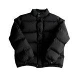 Chaqueta Bolo Corteiz en Triple Negro