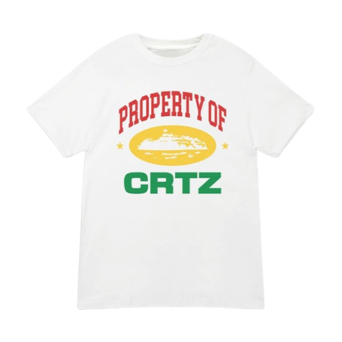 Corteiz Property Of Crtz Camiseta Blanca