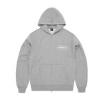 Sudadera gris con cremallera Corteiz Island