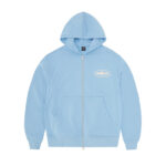 Sudadera con cremallera Corteiz Island azul